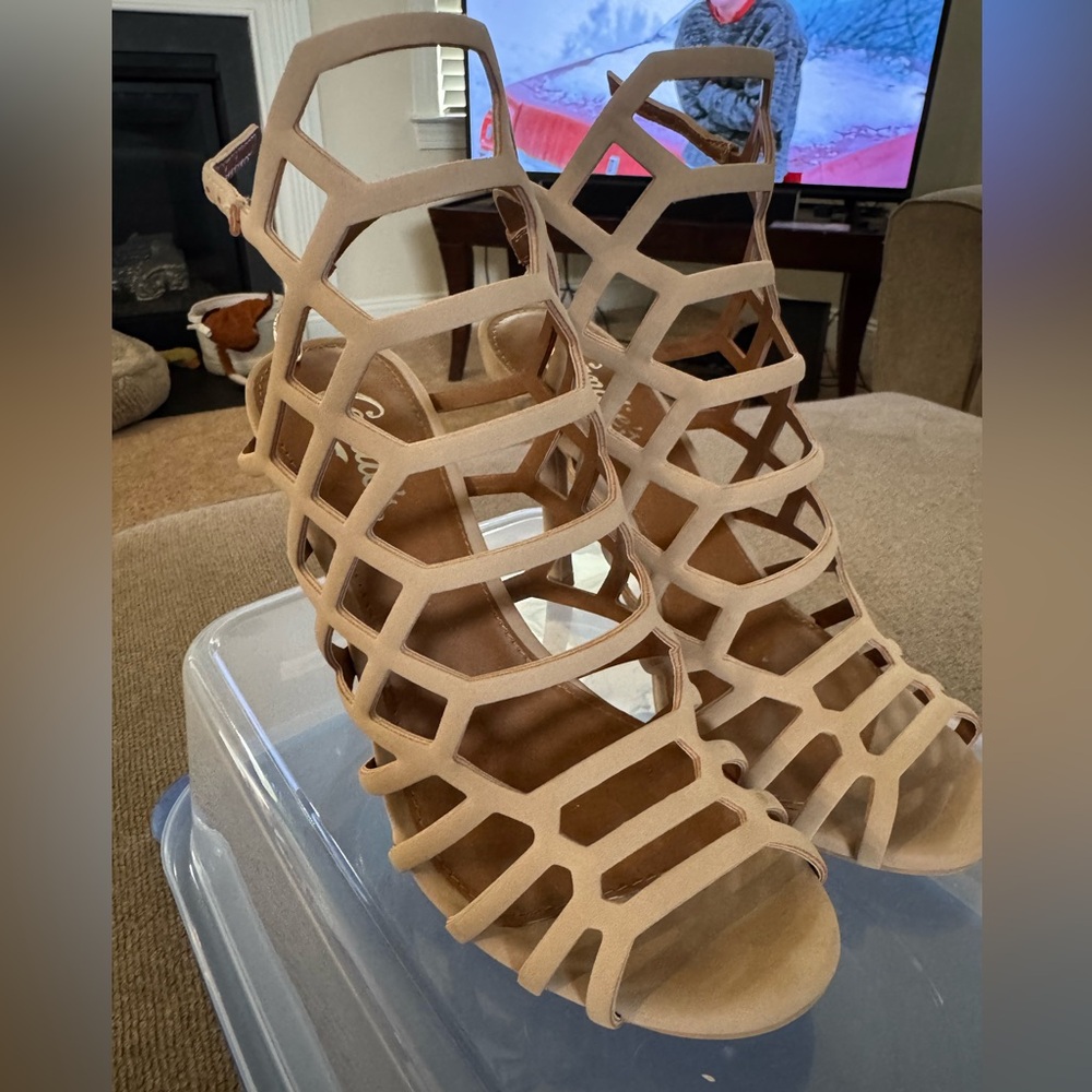 Elegant Nude Women’s Heels